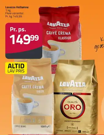 Fleggaard Lavazza Helbønne erbjuda
