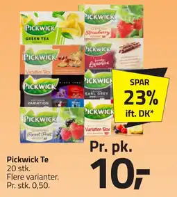 Fleggaard PICKWICK Te erbjuda