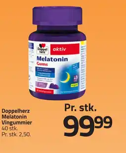 Fleggaard Doppelherz Melatonin Vingummier erbjuda