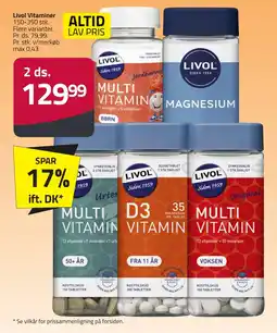 Fleggaard Livol Vitaminer erbjuda