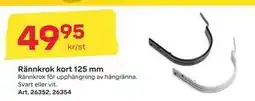 Byggmax Rännkrok kort 125 mm, SEK 49.95 erbjuda