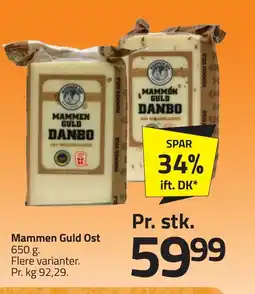 Fleggaard Mammen Guld Ost erbjuda