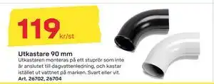 Byggmax Utkastare 90 mm, SEK 119 erbjuda