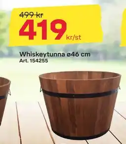 Byggmax Whiskeytunna ø46 cm, SEK 419 erbjuda