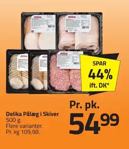 Fleggaard Delika Pålæg i Skiver erbjuda