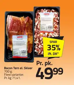 Fleggaard Bacon Tern el. Skiver erbjuda