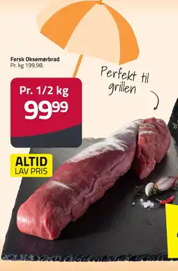 Fleggaard Fersk Oksemørbrad erbjuda