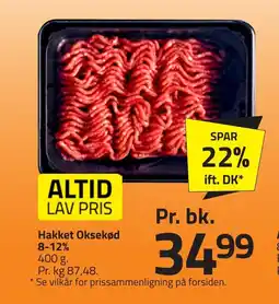 Fleggaard Hakket Oksekød 8-12% erbjuda