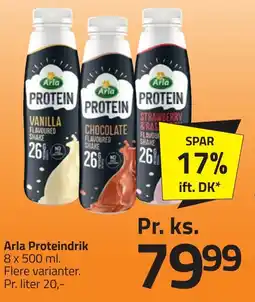 Fleggaard Arla Proteindrik erbjuda