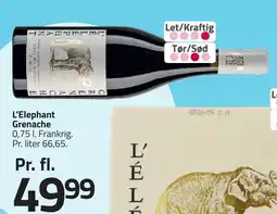 Fleggaard L'Elephant Grenache erbjuda
