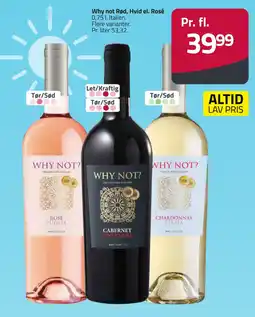Fleggaard Why not Rød, Hvid el. Rosé erbjuda