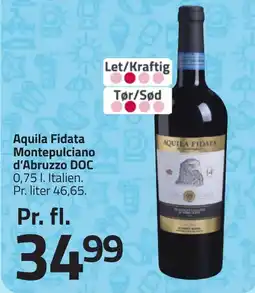 Fleggaard Aquila Fidata Montepulciano d'Abruzzo DOC erbjuda