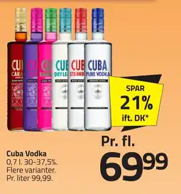 Fleggaard Cuba Vodka erbjuda