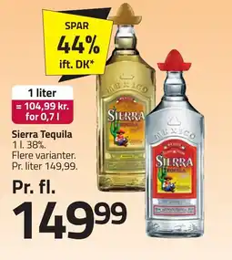 Fleggaard Sierra Tequila erbjuda