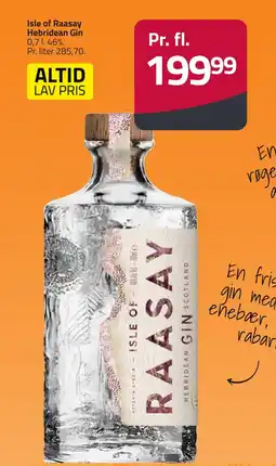 Fleggaard Isle of Raasay Hebridean Gin erbjuda