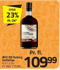 Fleggaard ØKO ND Nyborg Kaffelikør erbjuda