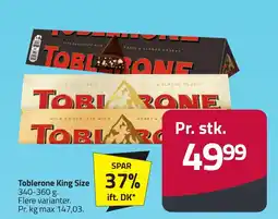 Fleggaard Toblerone King Size erbjuda