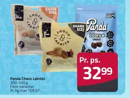Fleggaard Panda Choco Lakrids erbjuda