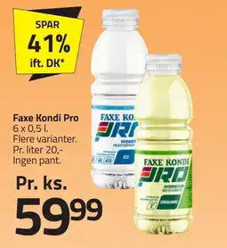 Fleggaard Faxe Kondi Pro erbjuda