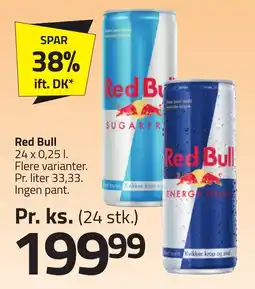 Fleggaard Red Bull erbjuda