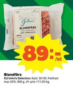 Coop Blandfärs erbjuda
