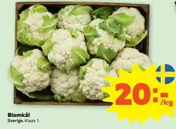 Coop Blomkål erbjuda