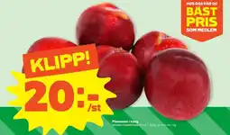 Coop Plommon i korg erbjuda