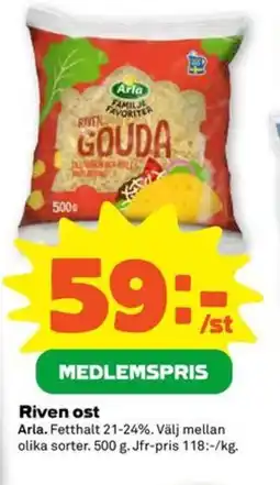 Coop ARLA Riven ost erbjuda