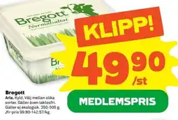 Coop ARLA Bregott erbjuda