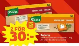 Coop KNORR Buljong erbjuda