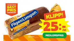 Coop PÅGEN Pågenlimpan erbjuda
