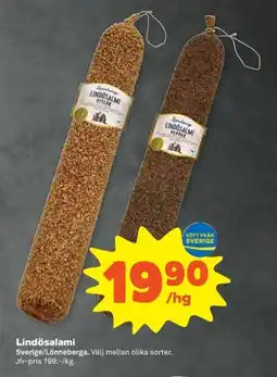 Coop Lindösalami erbjuda
