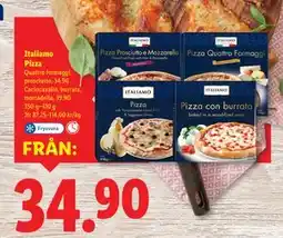 Lidl Italiamo Pizza erbjuda