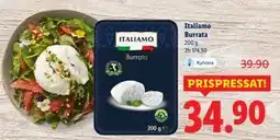 Lidl Italiamo Burrata, SEK 34.9 erbjuda
