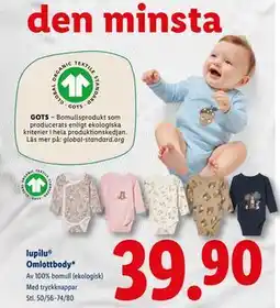 Lidl lupilu Omlottbody*, SEK 39.9 erbjuda