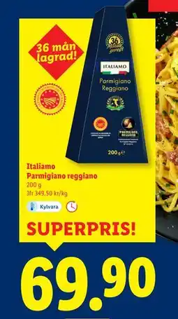 Lidl Italiamo Parmigiano reggiano, SEK 69.9 erbjuda