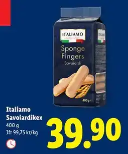 Lidl Italiamo Savoiardikex, SEK 39.9 erbjuda