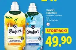 Lidl Comfort Sköljmedel, SEK 49.9 erbjuda