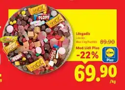 Lidl Lösgodis, Medlemspris erbjuda