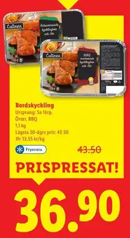 Lidl Bordskyckling, SEK 36.9 erbjuda