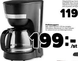 Coop Kaffebryggare erbjuda