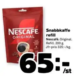 Coop NESCAFE Snabbkaffe refill erbjuda