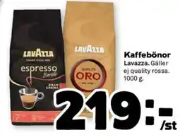 Coop Kaffebönor erbjuda