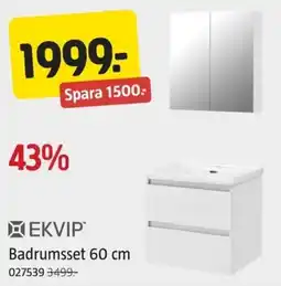 Jula EKVIP Badrumsset erbjuda