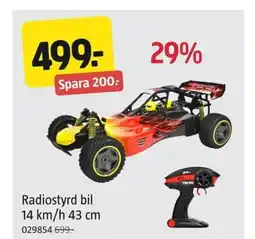 Jula Radiostyrd bil 14 km/h erbjuda
