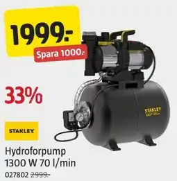 Jula STANLEY Hydroforpump erbjuda