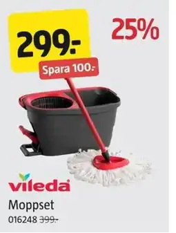 Jula Vileda moppset erbjuda