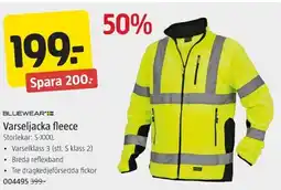 Jula BLUEWEAR*:= Varseljacka fleece erbjuda