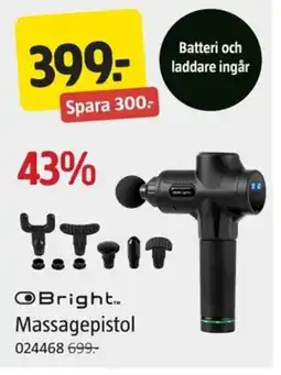 Jula Bright.M Massagepistol erbjuda