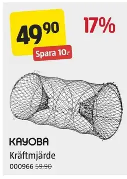 Jula KAYOBA Kräftmjärde erbjuda